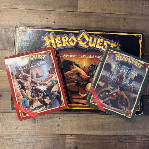 Hero quest board game 1989 - mb,