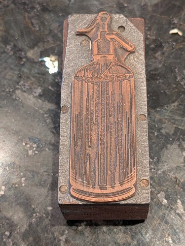 Letterpress printing block - letterpress,