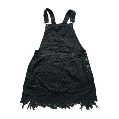 Vintage jean skirt black denim - vintage,