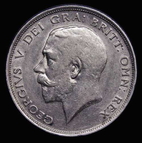 Halfcrown 1913 gvf scarce - halfcrown,