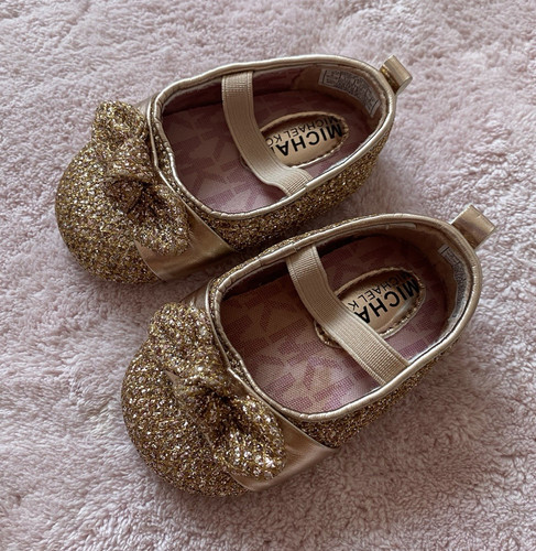 Michael kors gold glitter bow - michael,