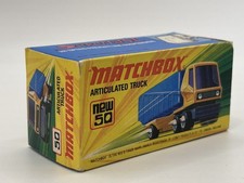 Matchbox Superfast No50 Articulated Truck Empty Box Only  