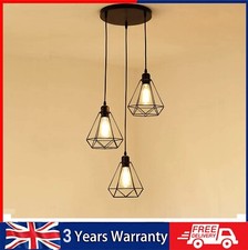 3-Way Hanging Black Pendant