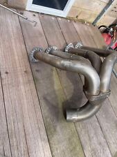 custom chop project stainless drag exhaust xj600 900 trike