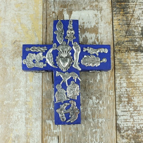 Mexican milagro cross - mexican,