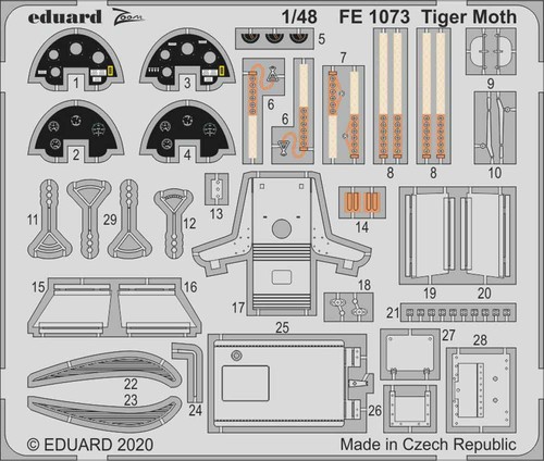 Eduard fe1073 etched aircraft - etched,