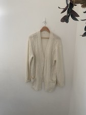 Size S/M Cream Oversized Long