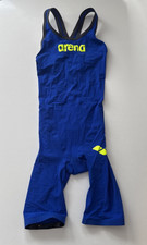 Arena Women's Powerskin Carbon-Air2 Closed Back - Size 22, Blue, Worn Once