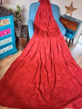 Lined heavy door curtain - lined,