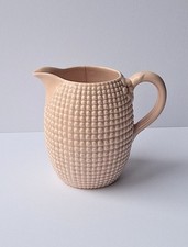 Clarice Cliff Pink Jug Corn Corncob Vase Vintage