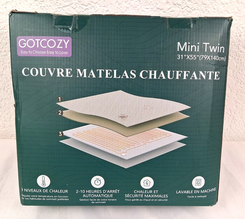 Brand new gotcozy white - white, heated