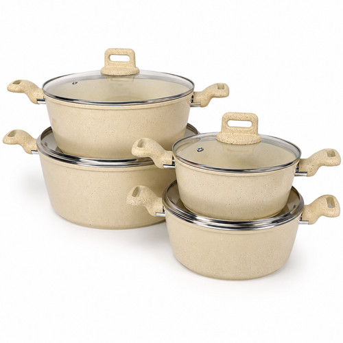 4pc zoya marble - zoya, stockpot