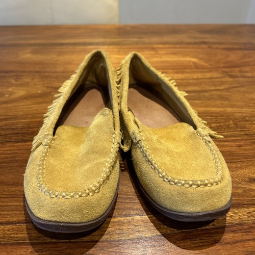 Next ladies ochre suede style - ochre,
