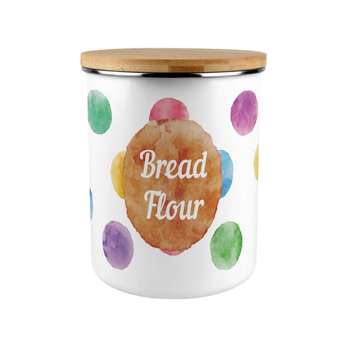 Polka dots bread - bread, flour