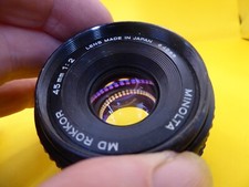 Minolta MD Rokkor 45mm 1:2