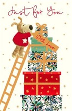 Boofle Standing on Ladder Just