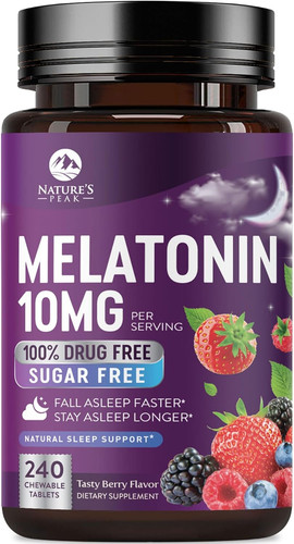 Melatonin sleep support - sleep,