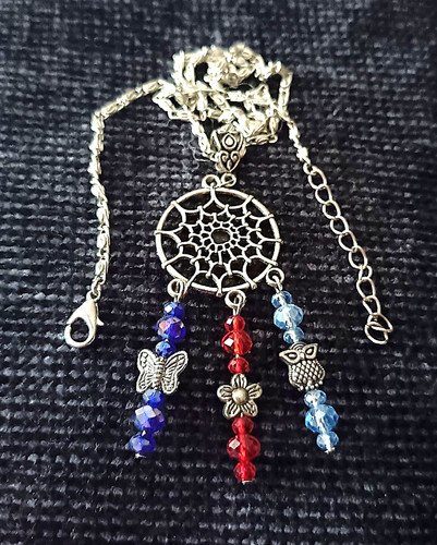 Dream catcher pendant - dream, +