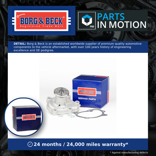 Water pump bwp2275 borg - &, beck