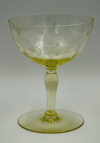 Antique yellow depression - antique,