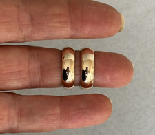 VINTAGE 9ct YELLOW GOLD HALF