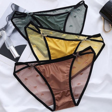 1/5 Pack Lot Womens Sexy Satin