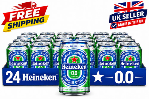 Heineken alcohol free beer - 0.0,