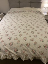 Vintage Cream And Pink Floral