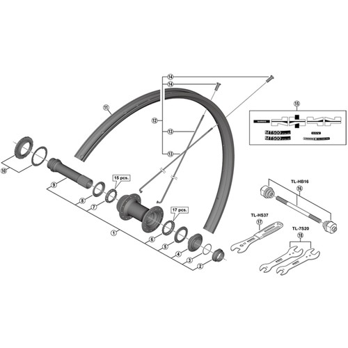 Shimano spares cycle bicycle - shimano,