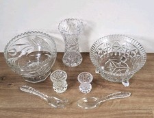 Cut Glass Job Lot 3 Leg