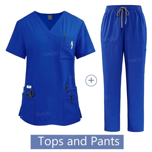 Women medical scrub set - women,