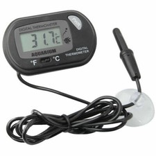 Digital LCD Thermometer Aquarium Fish Tank Vivarium Water UK Seller