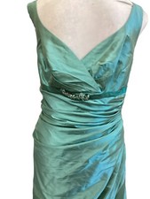 LINEA RAFFAELLI Green Taffeta