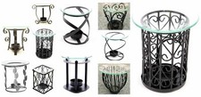 Metal oil burner black ivory - burner,