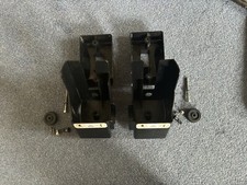 REEBOK ZR10 TWO PIECE REAR END CAP LHS And RHS With All Fittings (BLACK)