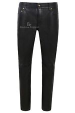 Ladies Leather Pant Black