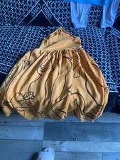 Orange Halter Neck Zara