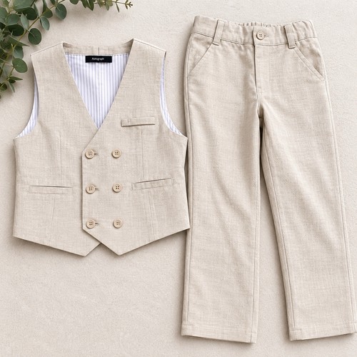 Autograph boys stone linen - m&s,