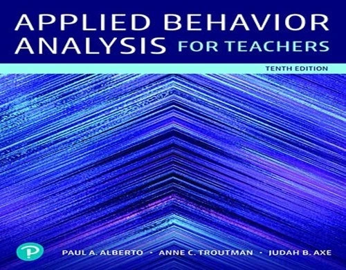 Applied behavior analysis for - applied,