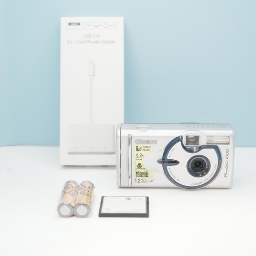 Canon powershot a100 compact - canon,