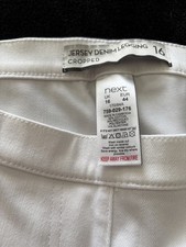 next cropped jersey denim