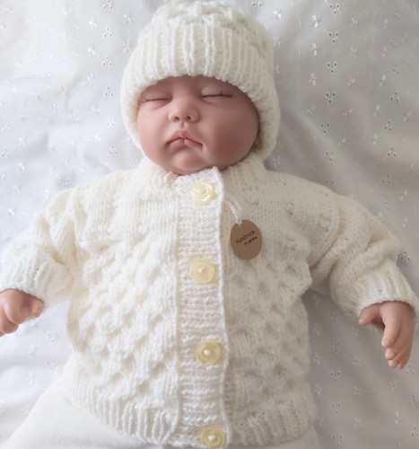 Hand knitted baby soft - knitted,