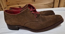 Jeffrey West Suede Shoes Size 7 Free Postage 