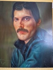 Oil portrait of Freddie