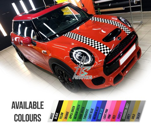 Mini cooper bonnet stripes - bonnet,