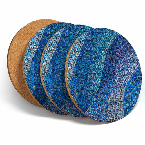 Set old ceramic mosaic - set,