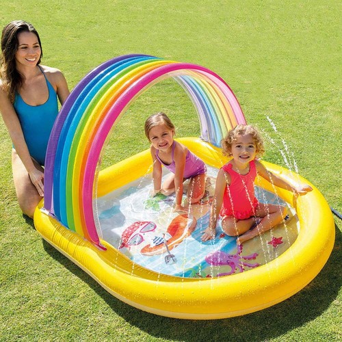 Intex rainbow arch spray pool - arch,