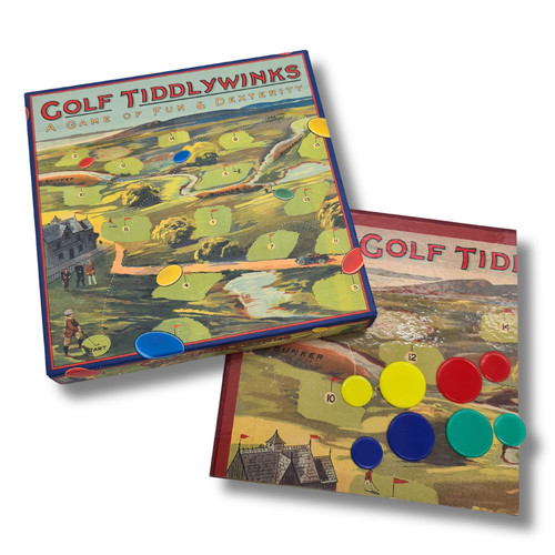 Retro past times golf - retro,