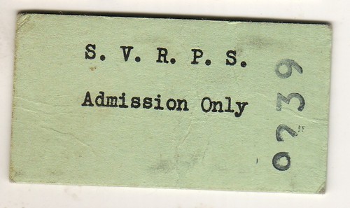 Railway ticket severn valley - railway,