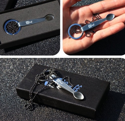 Silver mini spoon bottle - silver, og